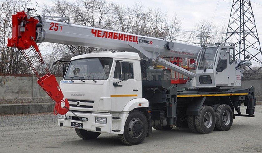 Камаз автокран челябинец 65711
