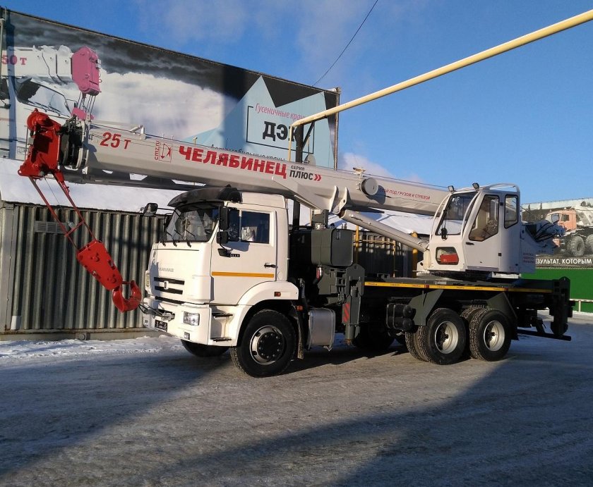 Челябинец 25т камаз 43118