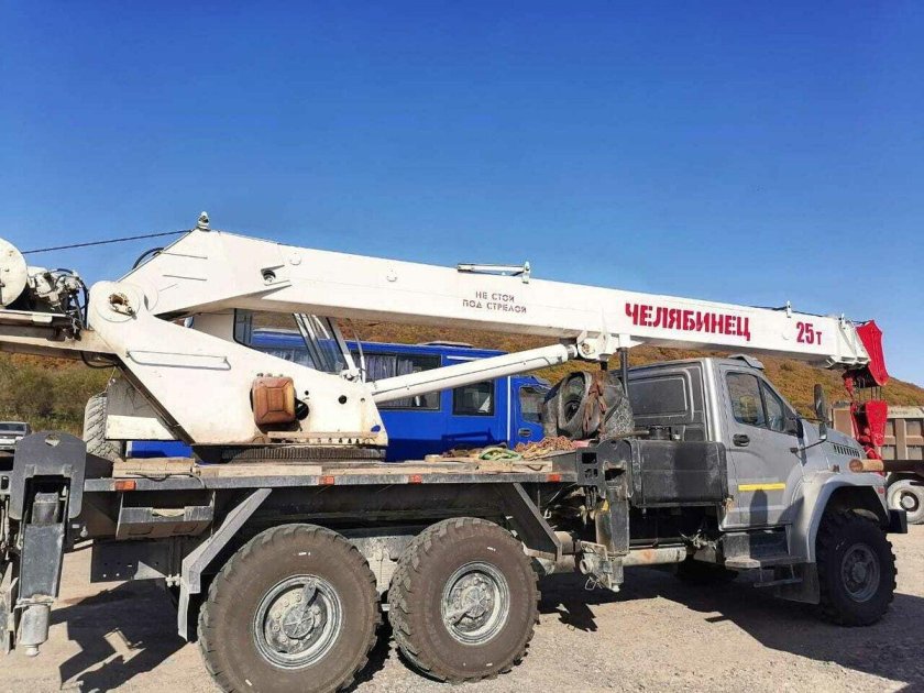 Кран - снегоболотоход КС-55733б Челябинец