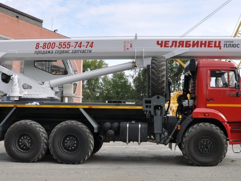 Челябинец 25 тонн КАМАЗ