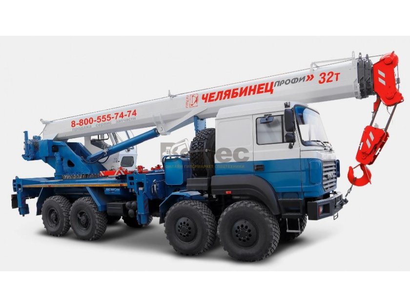 Автокран Челябинец 1:43