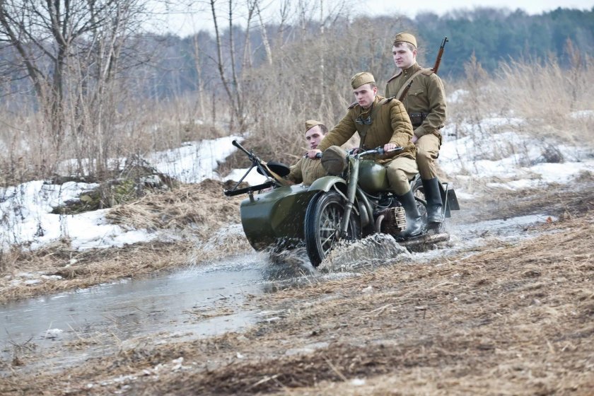 23 Февраля мотоцикл