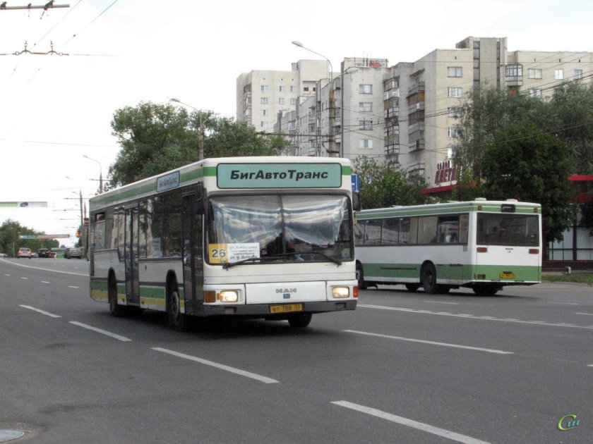 Автобус man nl202 Владимир