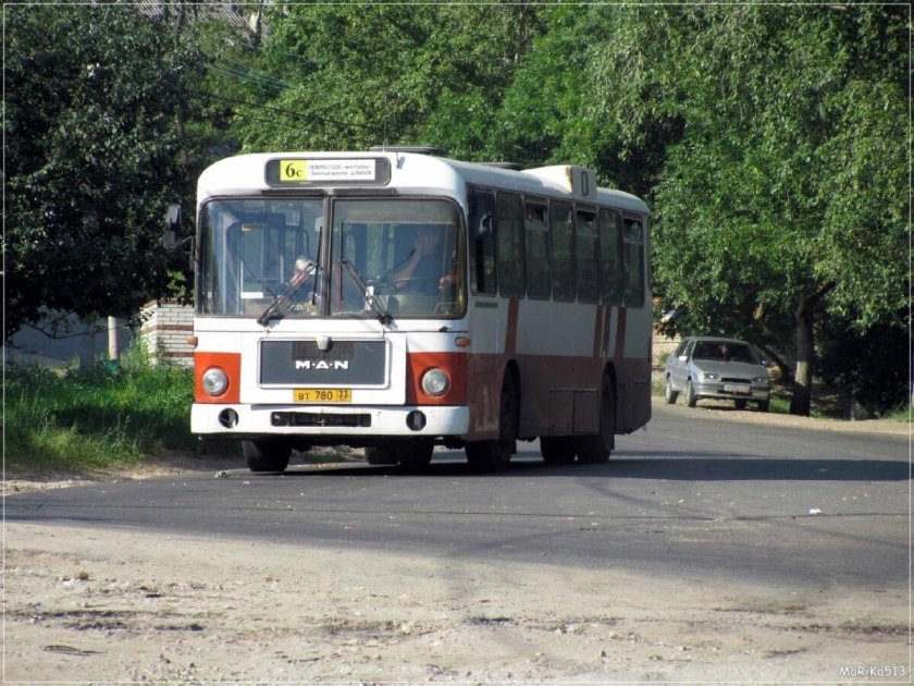 Автобус man sl200