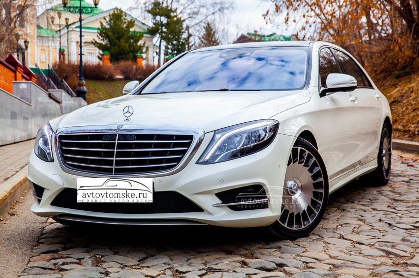 Мерседес w222 белый
