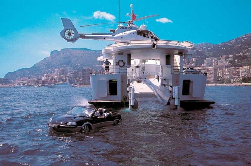 Роскошная яхта