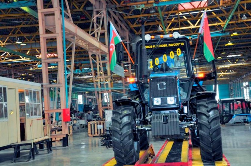 Гянджинский автомобильный завод Белорусские трактора