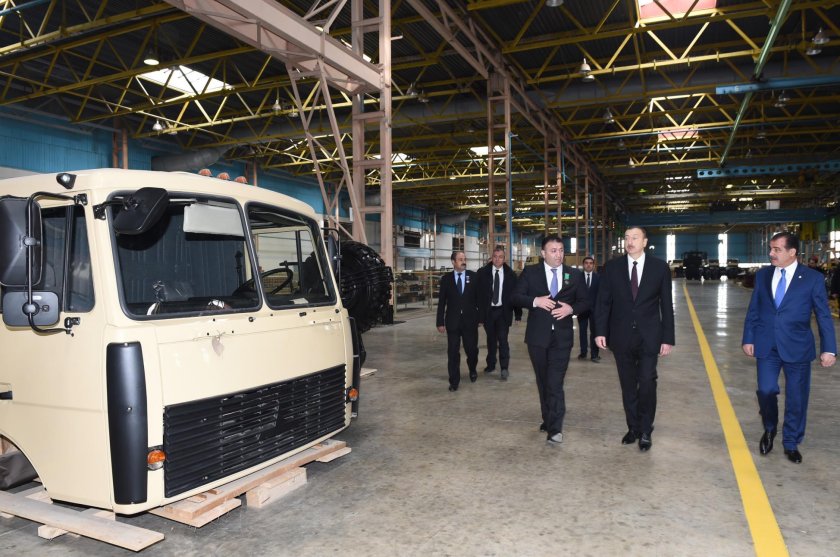 Автозавод в Азербайджане