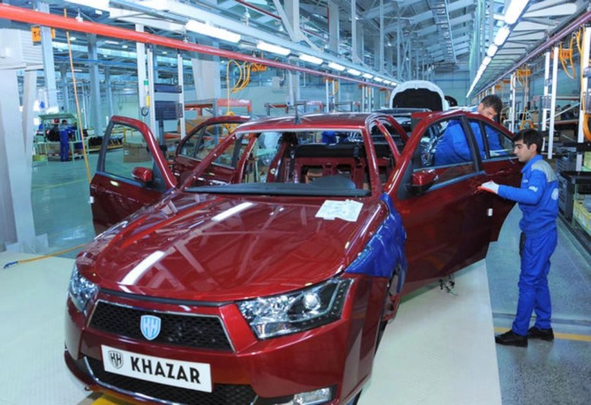 Азербайджанская машина Khazar