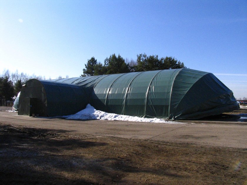 Тентовые ангары