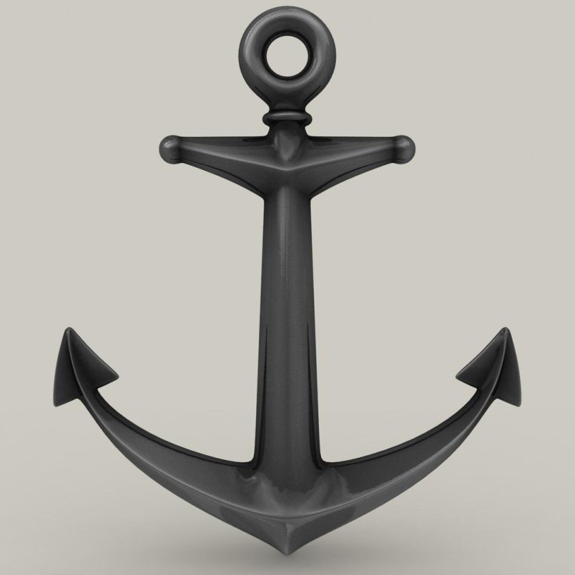 Якорь на корабле