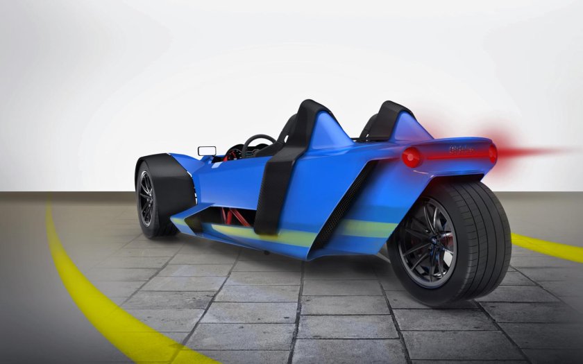 Двухместный электрокар