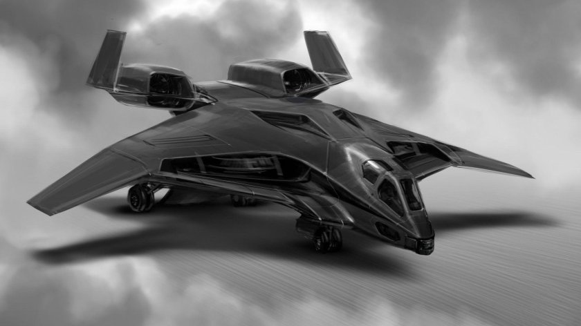 Корабль Quinjet Marvel