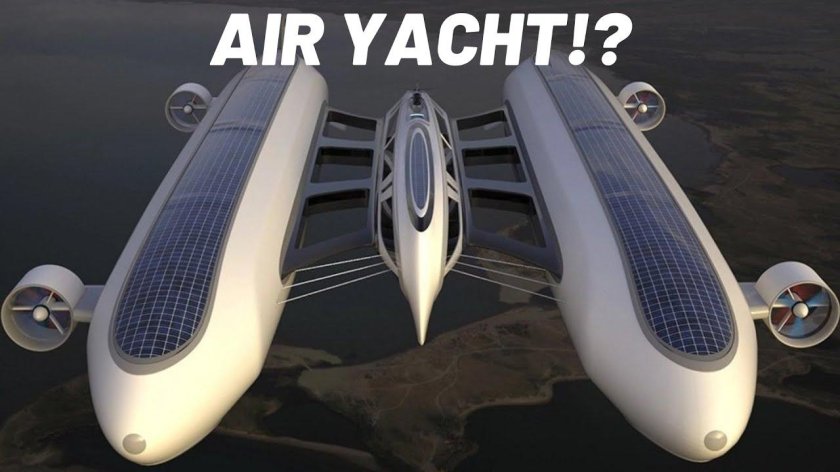 Летающая яхта дирижабль