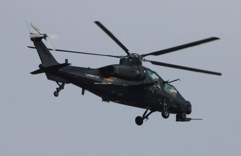 WZ 10 вертолет