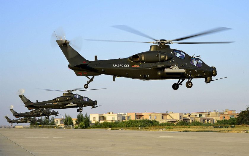 Китайский ударный вертолет z-10