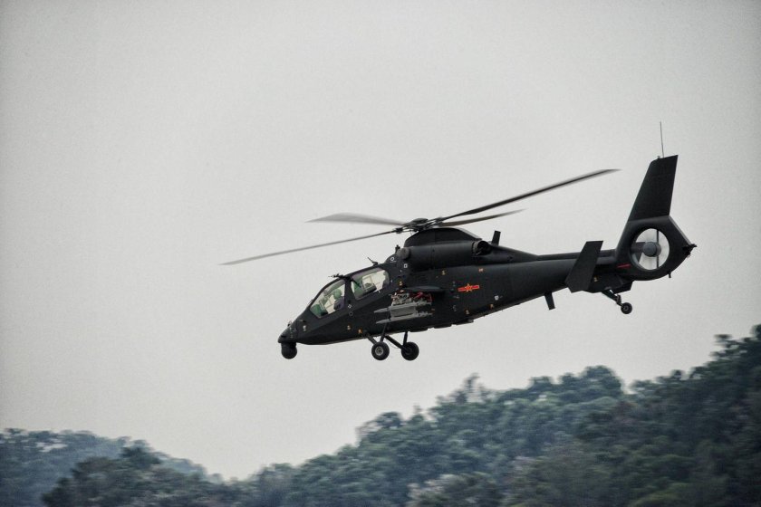 WZ 10 вертолет