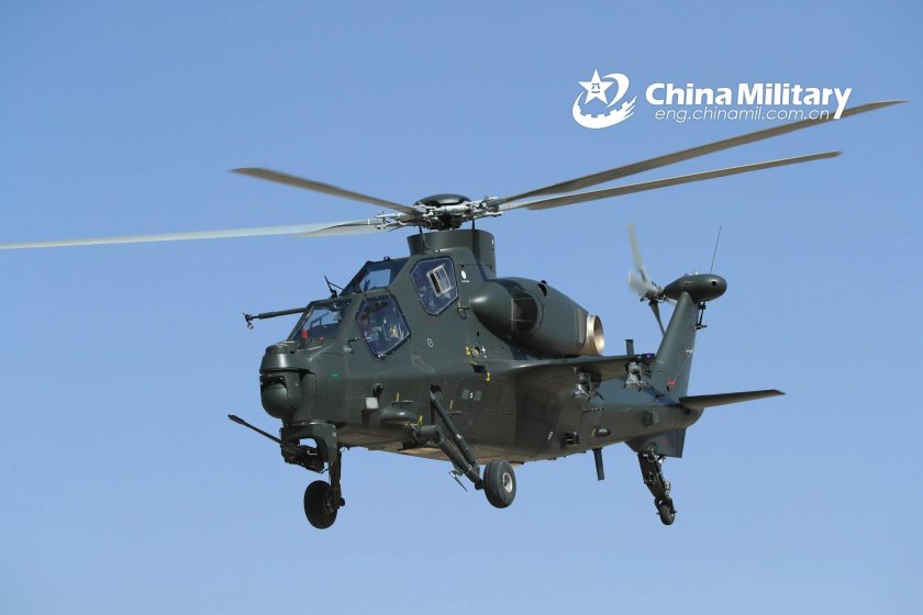 WZ 10 вертолет