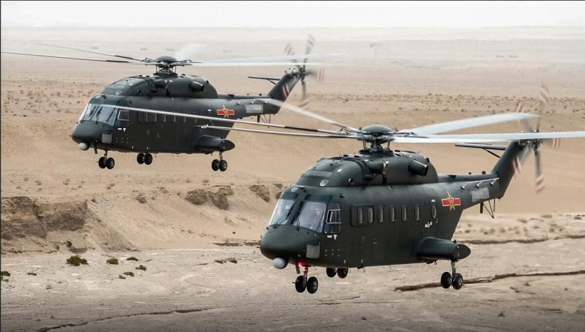 Китайский вертолет z20f