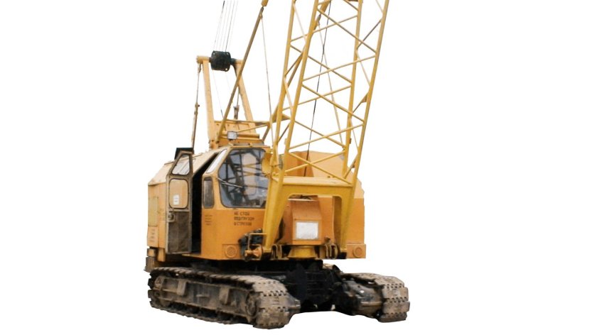 Электрический кран на гусеничном ходу