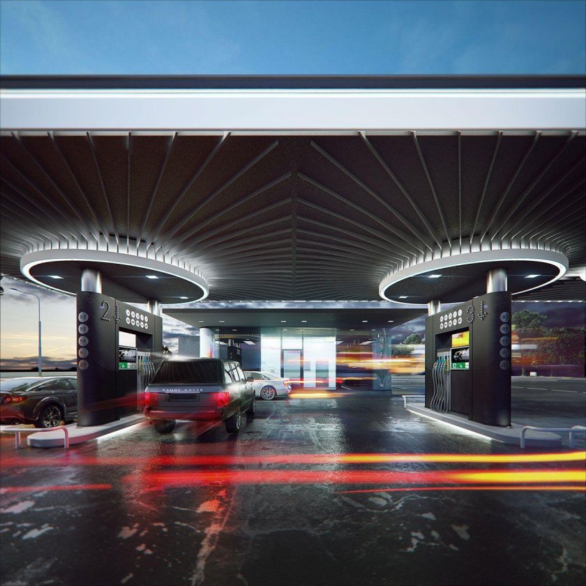 Современные АЗС