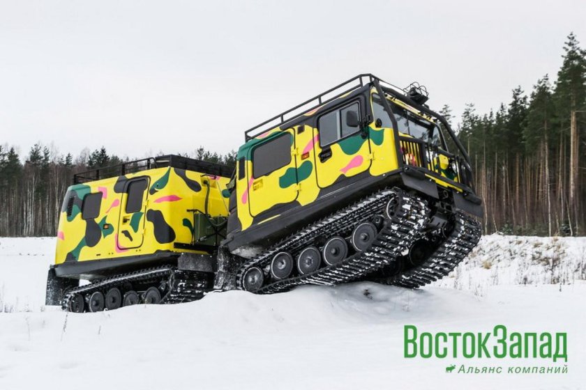 Вездеход-снегоболотоход BV-206 Лось