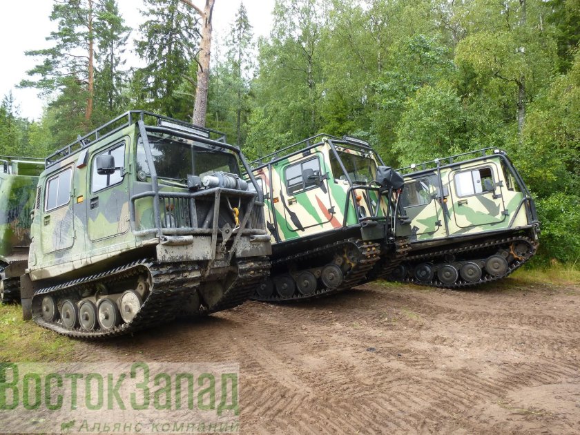 Испытания вездехода