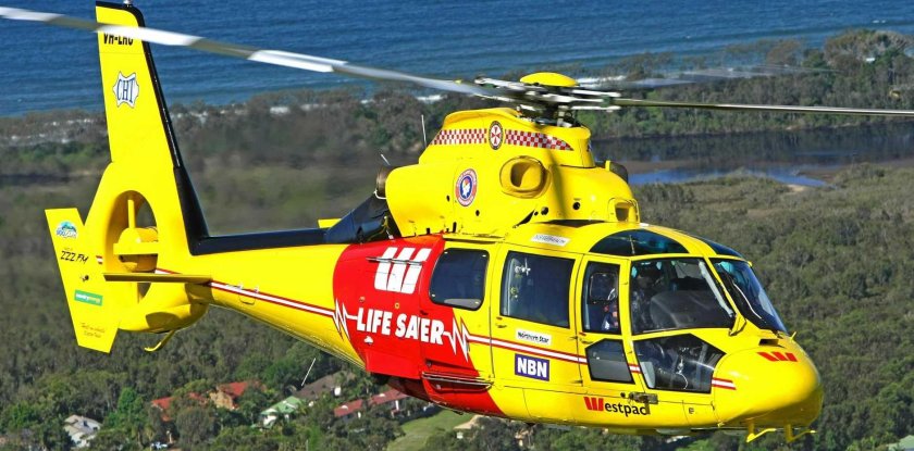 Вертолет спасателей