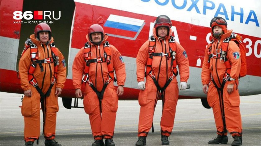 Пожарный десант Авиалесоохрана