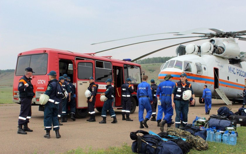 Вертолет Центроспас МЧС