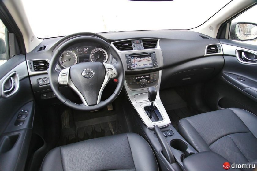 Nissan Sentra 2014 салон