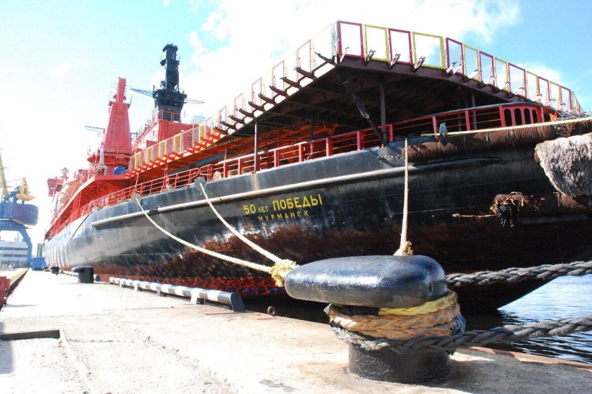 50 Лет Победы атомный ледокол
