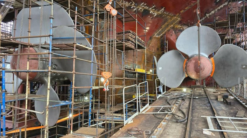 Гребной винт ледокола арктика