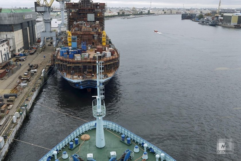 Палуба ледокола