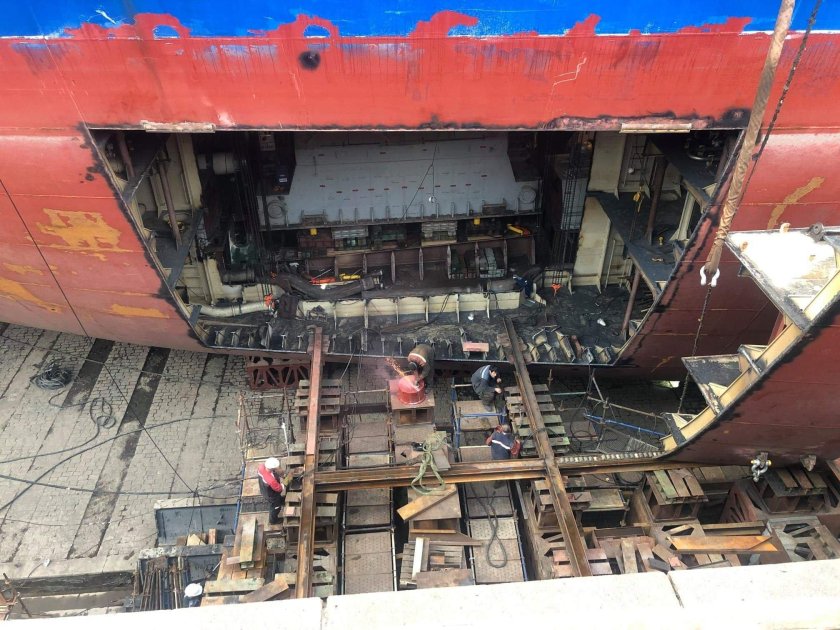 Гребной электродвигатель ледокола Арктика