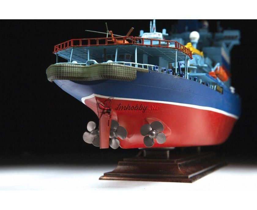 Сборная модель ледокола Арктика 1 350 звезда