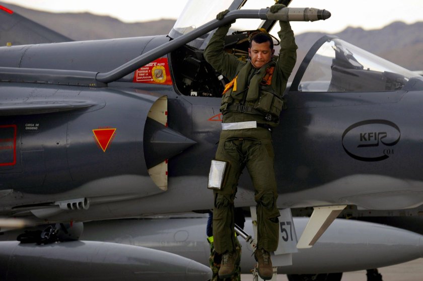 IAI Kfir c.12 ВВС Колумбии