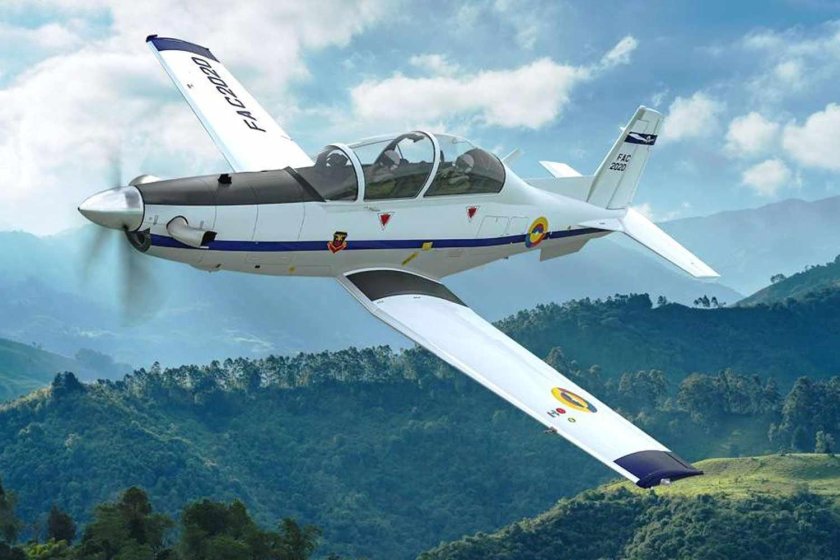 Amazing Colombia aircraft