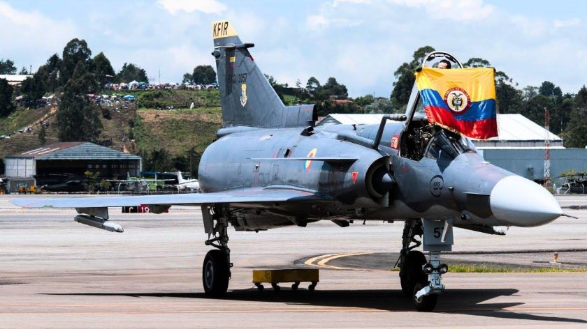 IAI Kfir c.12 ВВС Колумбии