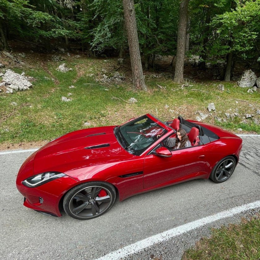 Ягуар кабриолет