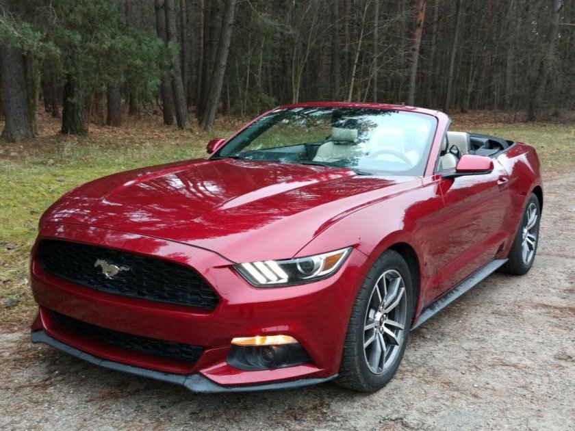 Форд Мустанг 2016 кабриолет