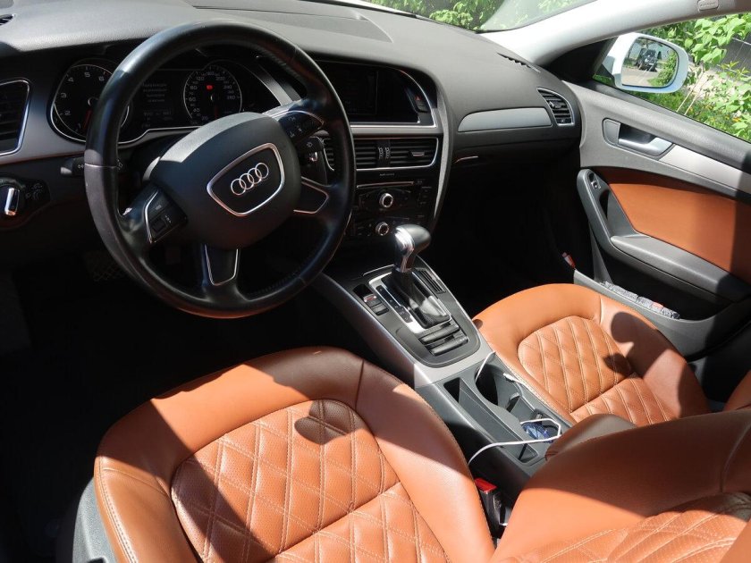 Ауди а4 Рестайлинг салон