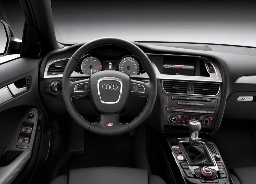 Audi a4 IV b8 салон
