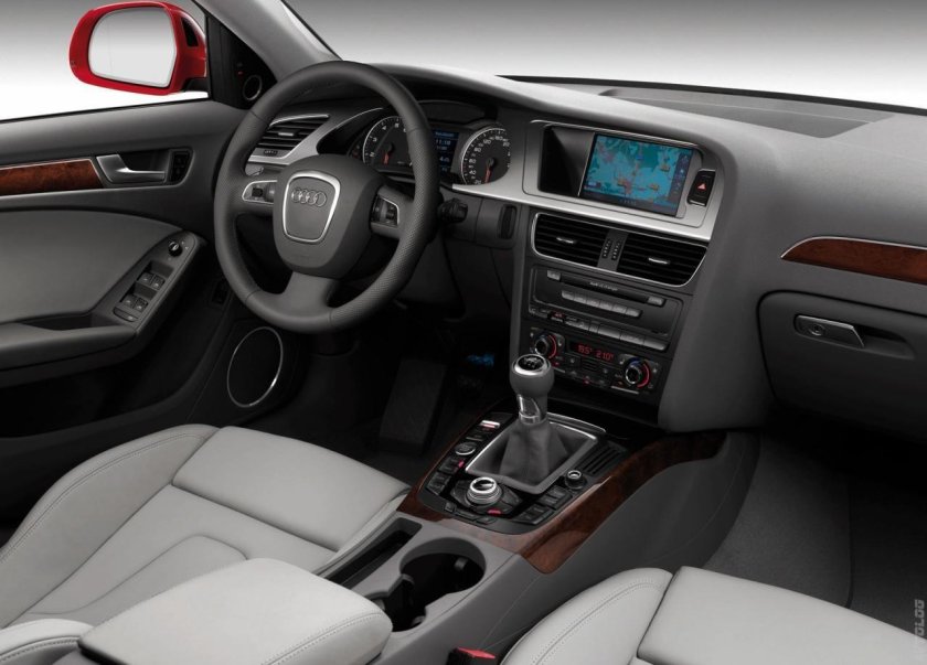 Audi a4 2008 салон