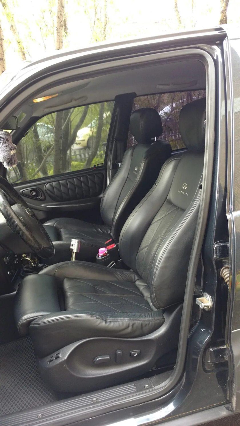 Кожаный салон нива шевроле