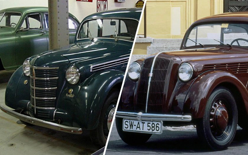 Москвич 400 Opel Kadett