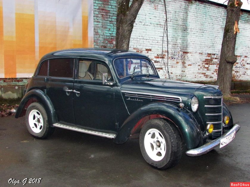 Opel Kadett и Москвич 401