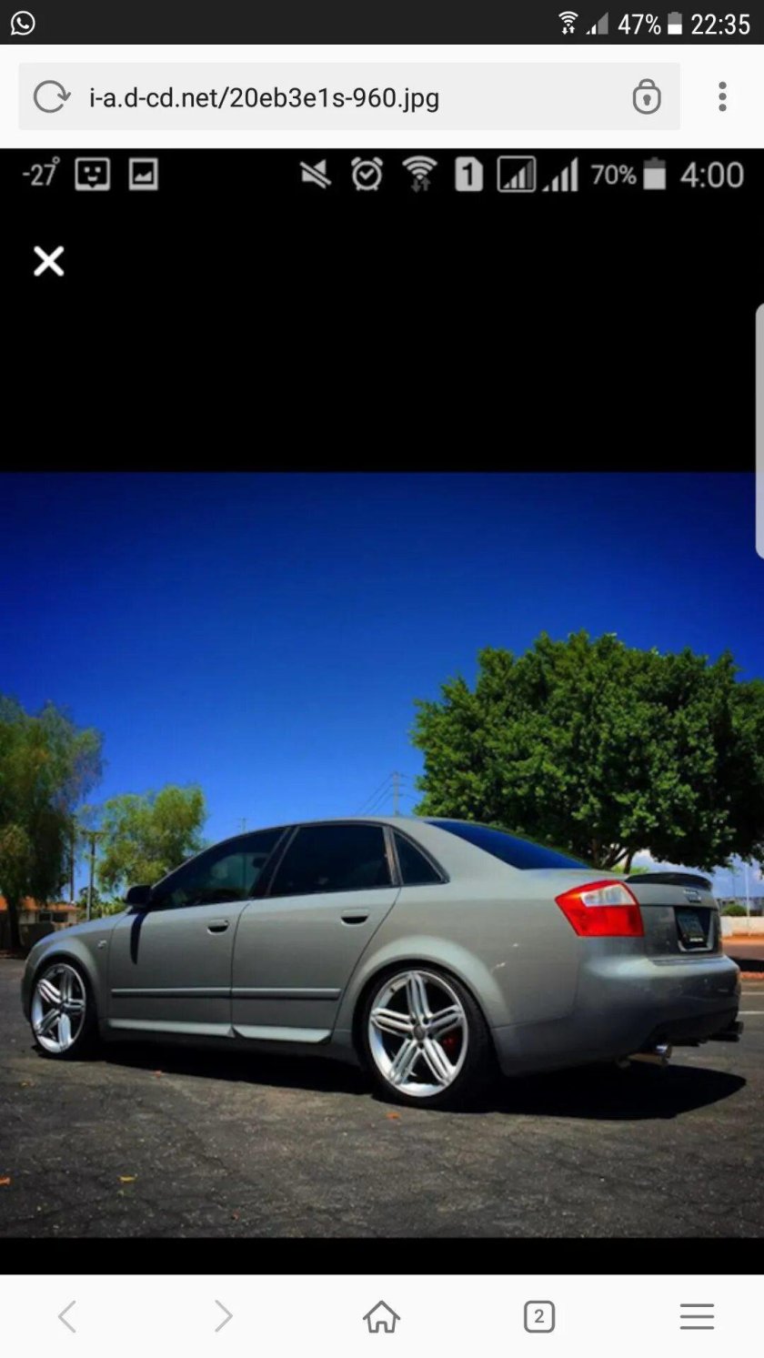 Audi a4 b6 серая