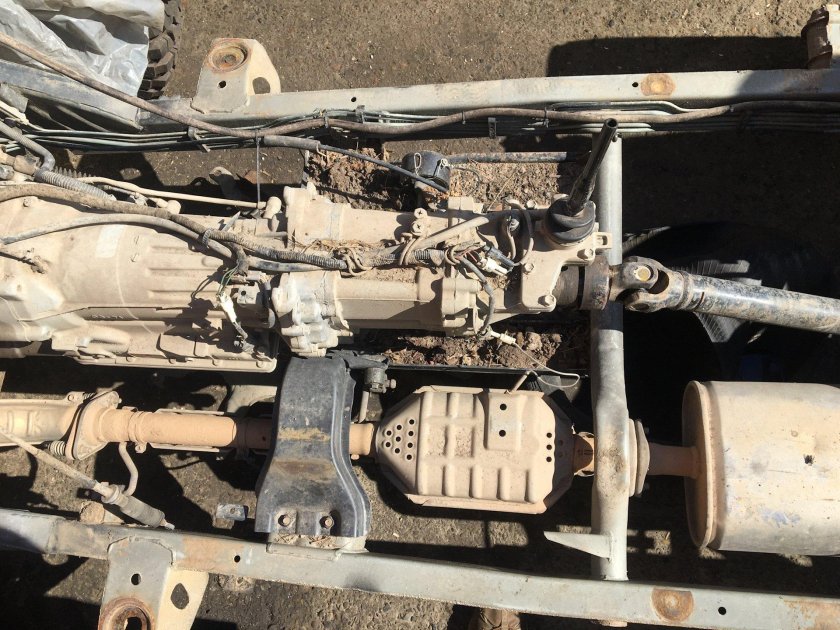 Сузуки Гранд Витара снизу