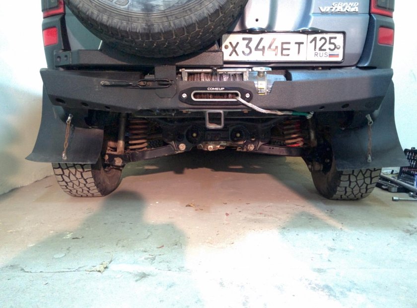 Сузуки Гранд Витара снизу